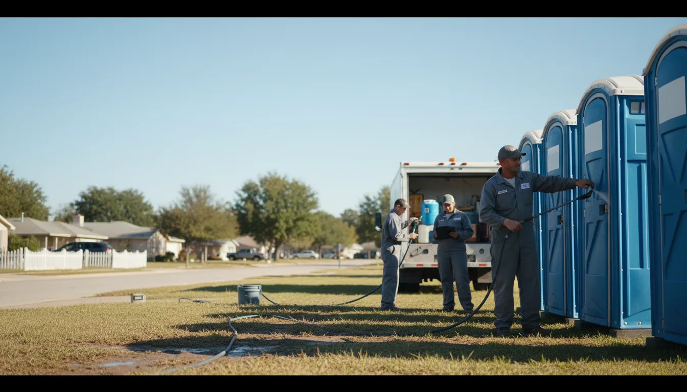 Long-Term Portable Toilet Rental in Jacksonville, FL near me
